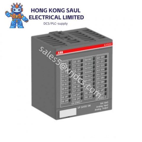 ABB 1SAP250000R0001 Analog Input Output Module AX522 - Economical and Scalable Industrial Automation Component