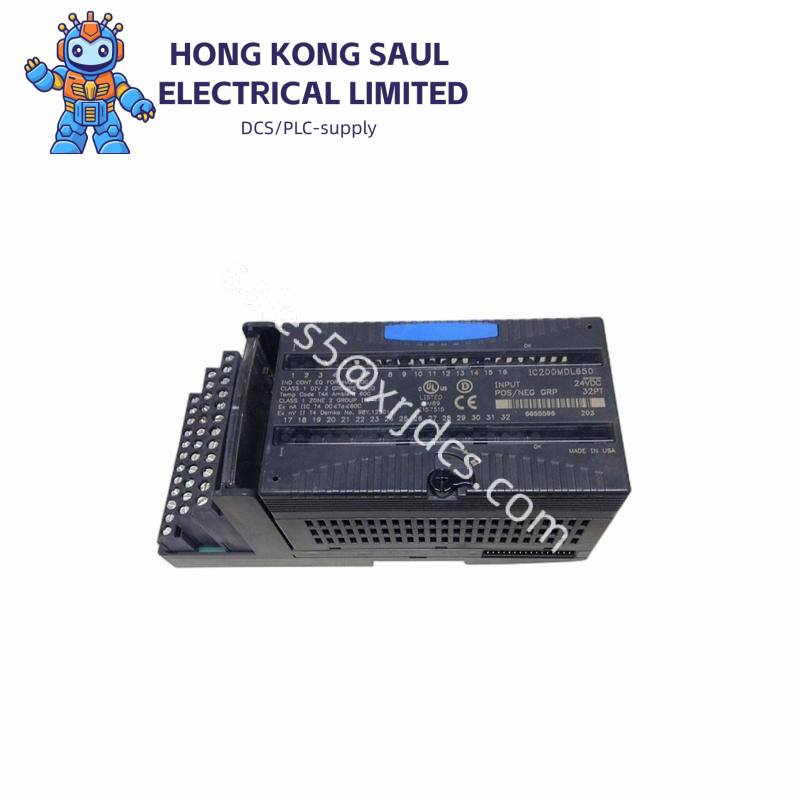 ge_ic200mdl650_digital_input_module.jpg Schneider Electric C200 Control System Module - Enhance Automation Performance