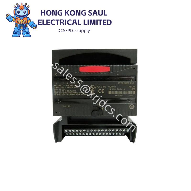 ic200mdl930_ge_output_relay_isolated_8pt.jpg Schneider Electric C200 Control System Module - Enhance Automation Performance