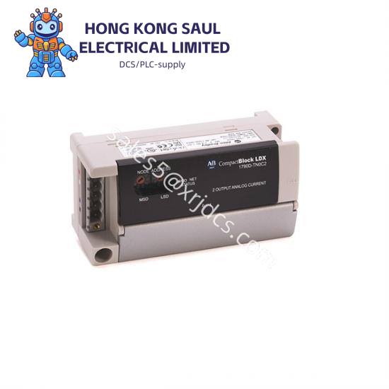 1790d-tn0v2_compactblock_ldx_a_o_base_block.jpg Allen-Bradley 1790D-TN0V2 CompactLogix LDX Analog Output Module