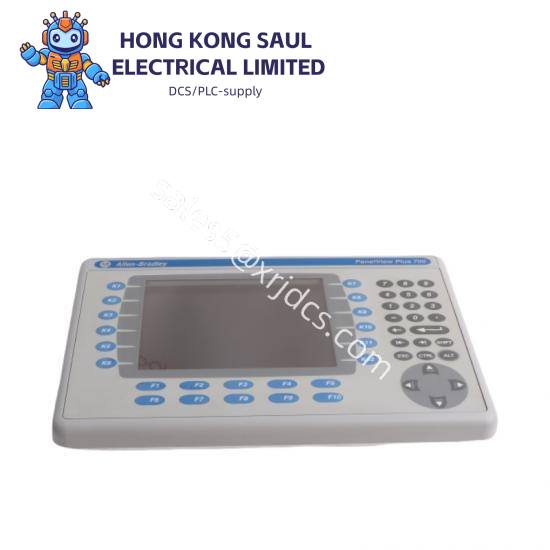 Allen-Bradley 2711P-B7C4D1 PanelView Plus Keypad/Tactile Touchscreen/Enet/RS232 64MB DC