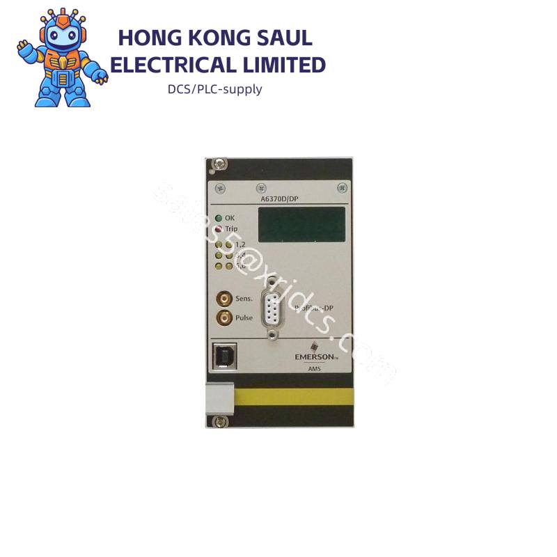 a6370d_emerson_overspeed_protection_monitor.jpg Emerson 3A5897618 Control Module for Industrial Automation