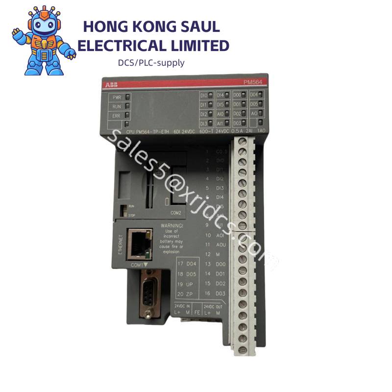 abb_pm564-r-eth_power_supply_module.jpg ABB PM564-R-ETH A0 Advanced PLC Central Processing Unit