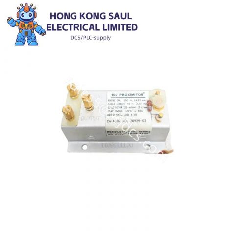 Bently Nevada 20929-02 Proximity Transducer - Advanced Sensor Technology for Industrial Automation