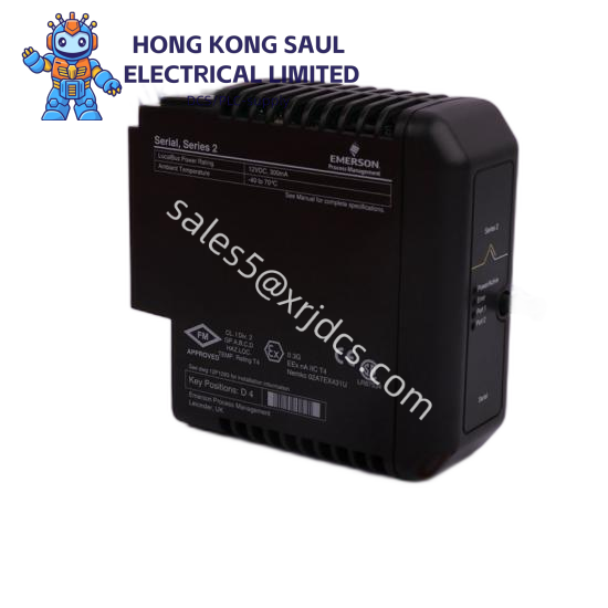 emerson_020-0162s_brand_new.png Emerson 1X00093H09 Control Module, Advanced Industrial Automation Component