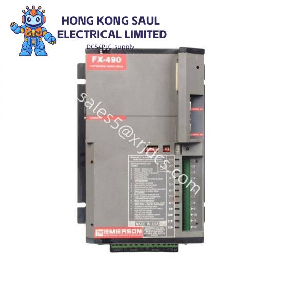 emerson_deltav_fx490_servo_driver.jpg Emerson IC660BBD100RR Genius 115Vac I/O Block, 8 Circuit, Phase B