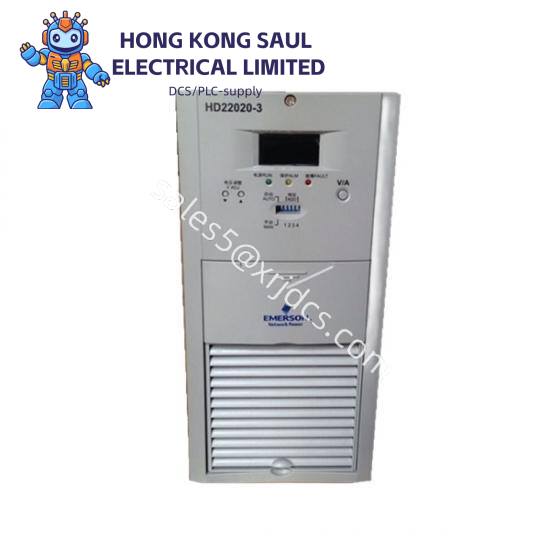 emerson_hd22010-2_rectifier-1.jpg Emerson 7380A37G01 Control Module for Industrial Automation