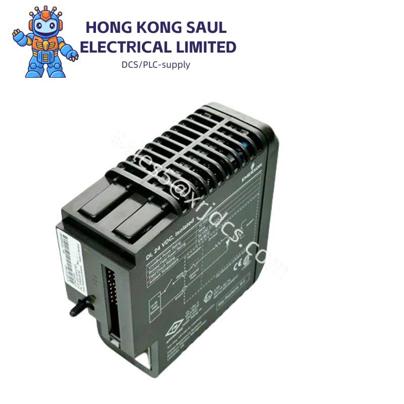 emerson_kj3001x1-ba1_1290549x152_module.jpg Emerson IC200UEX012 Expansion Unit, 14 Point, 8x 24VDC Inputs, 6x Relay Outputs, 24VDC Power Supply