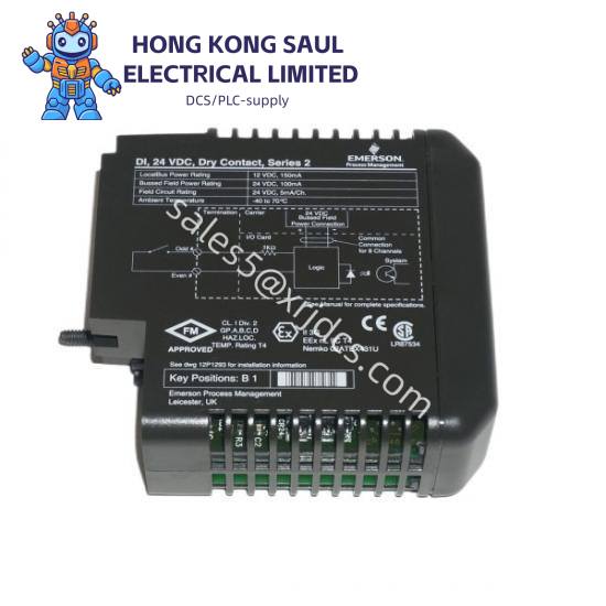 emerson_kj3201x1-ba1_12p253x52_discrete_input_card-1.jpg Emerson IC697MDL241RR Series 90-70 240 Vac Isolated Input Module