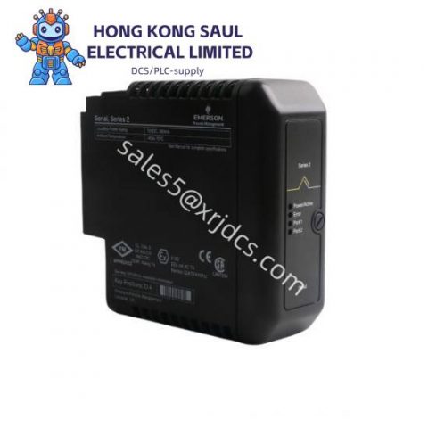 Emerson IC600BF800RRSeries 6 Local I/O Receiver Module, Industrial Automation Component