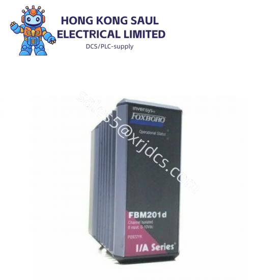 fbm201d_p0922yk_analog_input_module_foxboro.jpg FOXBORO 1C31132601 Control Module for Industrial Automation