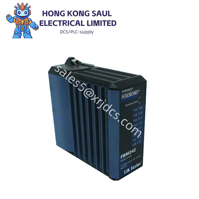 fbm242_foxboro_channel_isolated_16_output_switch.jpg FOXBORO P0901SD Control Module, High Precision Industrial Automation Component
