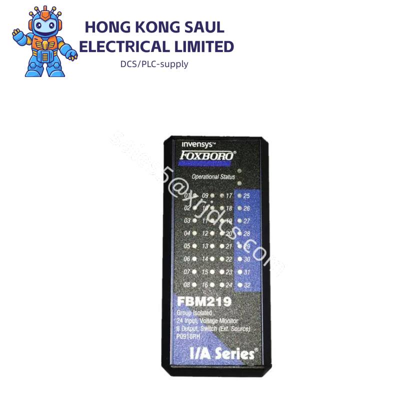foxboro_fbm219_i_o_interface_module-1.jpg FOXBORO CFT10-PAENFNS High-Performance Module