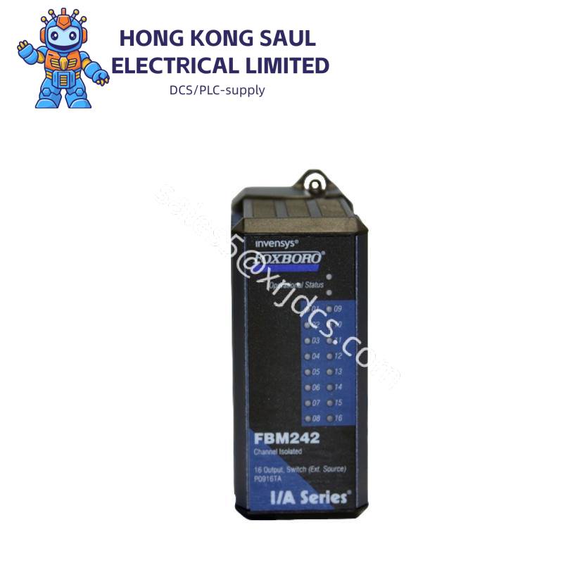 foxboro_fbm242_p0916ta_output_interface_component-2.jpg FOXBORO P0904BR Advanced Process Control Module for DCS Systems