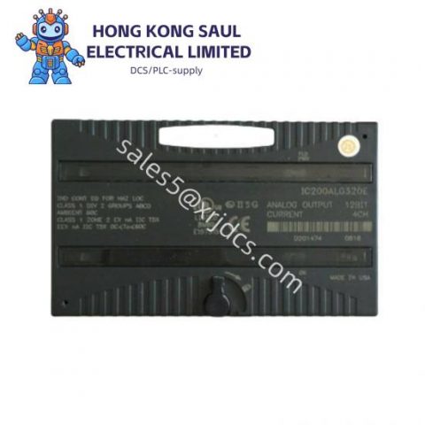 GE IC3600SFKC1 AC Input Module for Turbine Controls, Efficient Fuel and Emissions Management