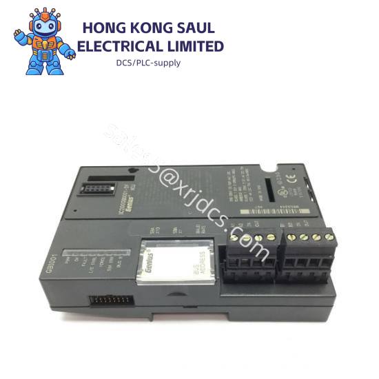 ge_fanuc_ic200gbi001gj_network_interface_unit.jpg GE IC866-0008-2B1-6P Industrial Control Module, Detailed Electronics Component