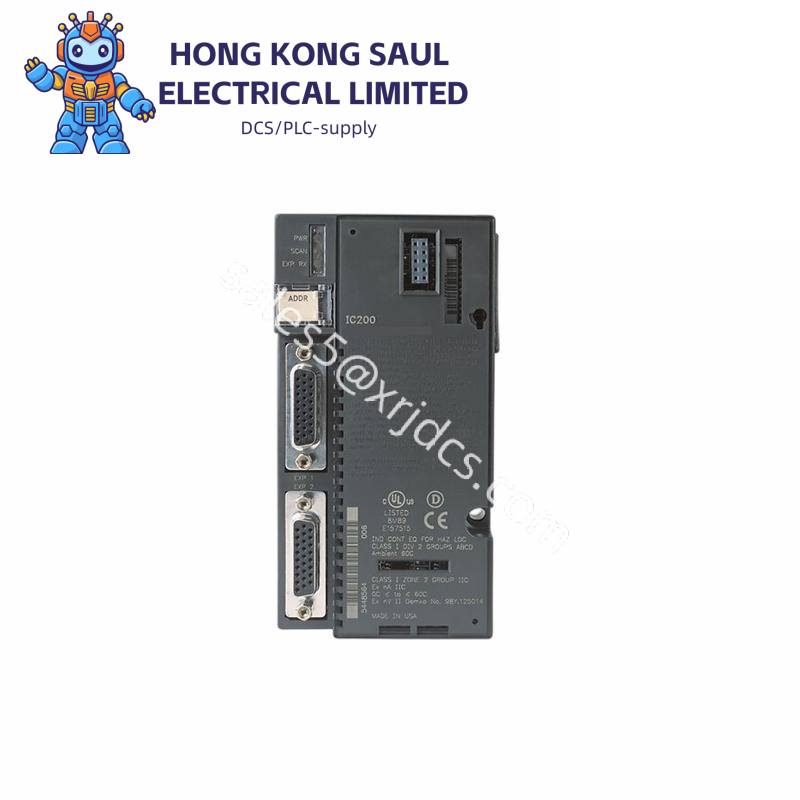 ge_ic200pns001_remote_i_o_unit.jpg Emerson IC200PNS001 Industrial Control Module