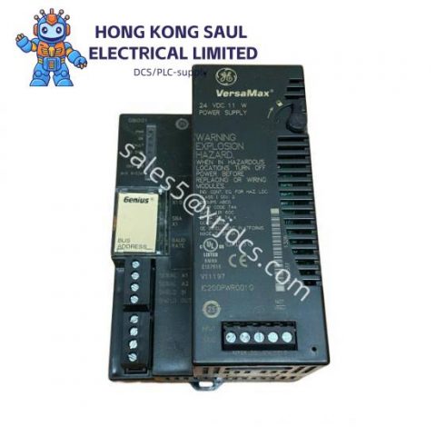 GE Fanuc IC200PWR001 Power Supply Module, High Performance Industrial Component