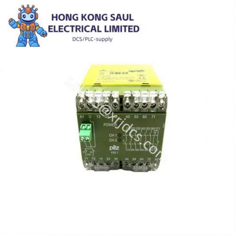 PILZ PZE7 24VDC 6S1O Safety Relay, Industrial Automation Component