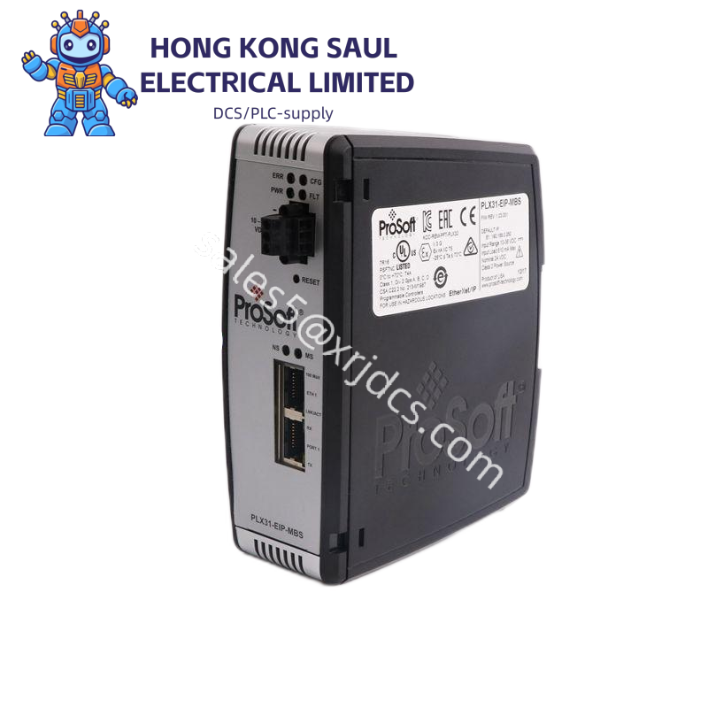plx31-eip-pnd_prosoft_ethernet_ip_io_device_gateway.png Prosoft PLX31-EIP-MBS4 EtherNet/IP to Modbus Gateway, Optimized for Industrial Automation