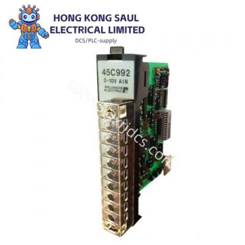 Reliance Electric 61C515 16-Point RTD Analog Input Module, Industrial Automation Component