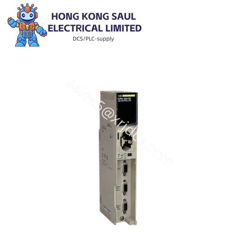 schneider_140cpu42402_cpu_module-1.jpg Schneider VDI7574 Industrial Control Module, Advanced Automation Solutions