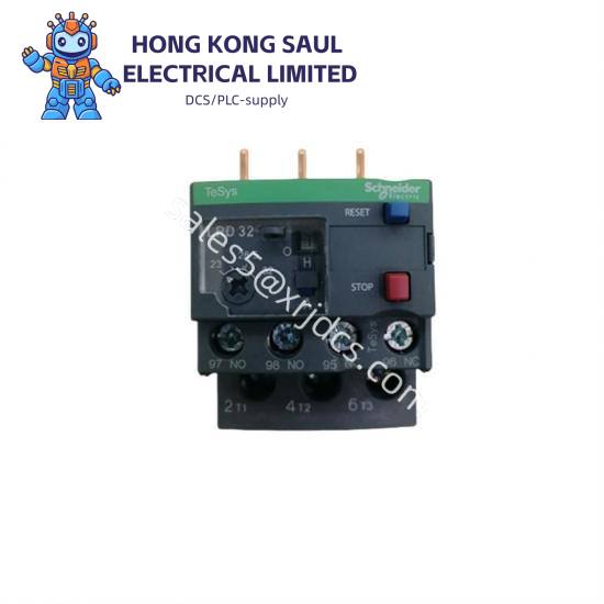 schneider_electric_lrd32_thermal_overload_relay.jpg Schneider Electric LRD32 Thermal Overload Relay - Motor Protection Module