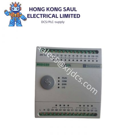 Schneider TSX08CD12R8A Frequency Output Module, Industrial Control Automation