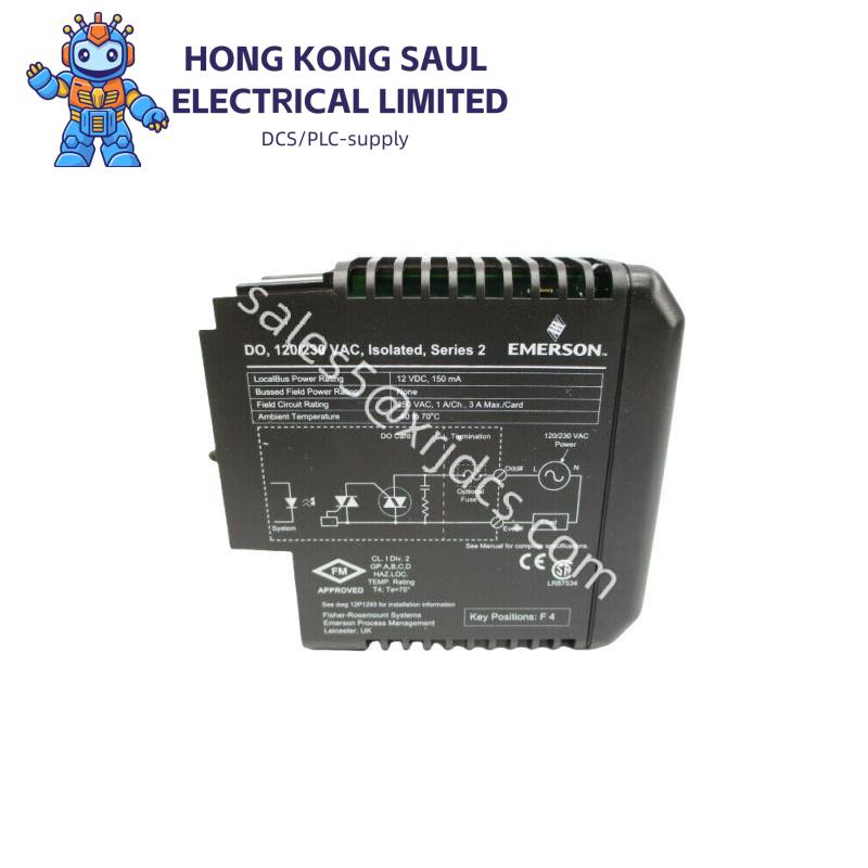 emerson_a6370d_2.jpg EMERSON A6370D - High-Performance Industrial Control Module