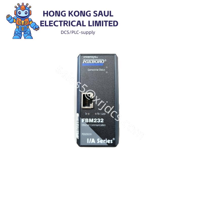 foxboro_fbm232_mbps_ethernet_single.jpeg FOXBORO IGP10T22D1FL1V2 High Precision Industrial Control Module