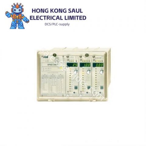 ABB SPAD346C3 Differential Relay, Industrial Protection Module