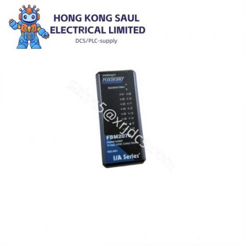 FOXBORO FBM207B PLC Voltage Monitor / Contact Sense Input Module
