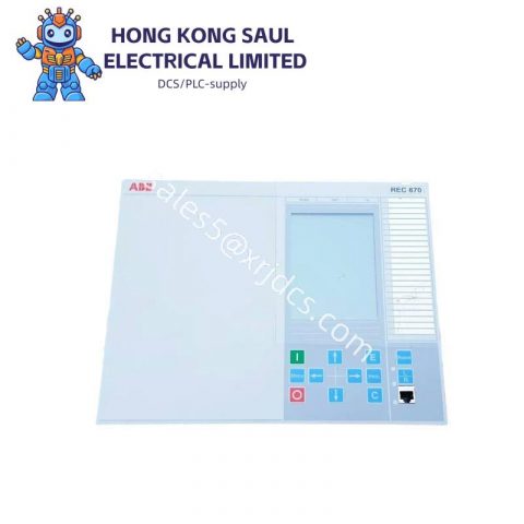 ABB REC670 I/O Module, Industrial Control Automation Component