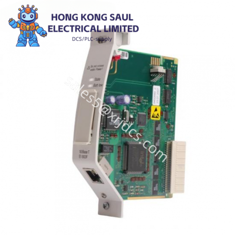 ABB EI803F Ethernet Module, 10BaseT Twisted Pair, High-Speed Communication Module for Industrial Automation