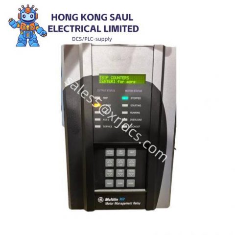 GE 369-HI-R-M-0-0-0 Motor Management Relay with Enhanced Metering Capabilities