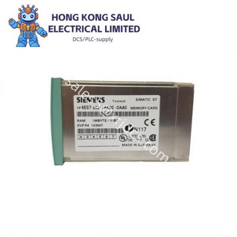 Siemens 6ES7952-1AK00-0AA0 RAM Memory Card for S7-400
