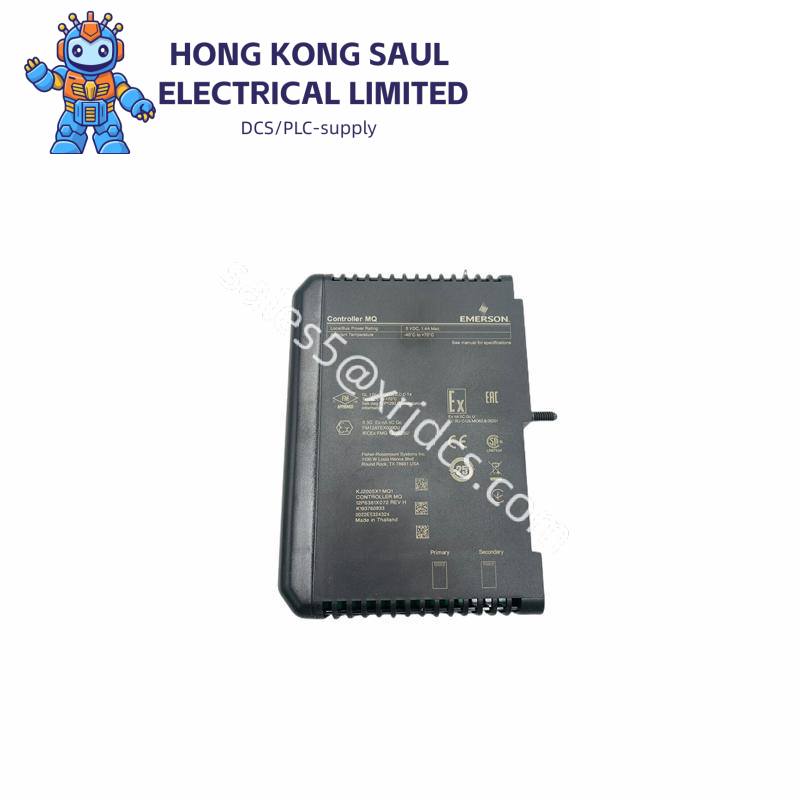 emerson_ve3008_kj2005x1-mq1.jpg EMERSON VE3008 KJ2005X1-MQ1: High Precision Relative Shaft Vibration Monitoring Module