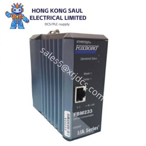 FOXBORO FBM233 P0926GX Industrial Control Module, Core Component for Enhanced System Performance