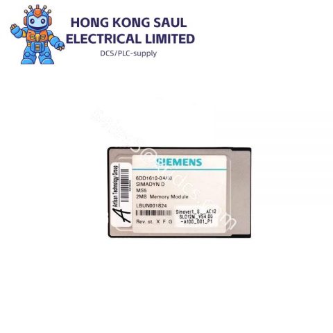 Siemens 6DD1610-0AH0 SIMADYN D Memory Submodule MS41