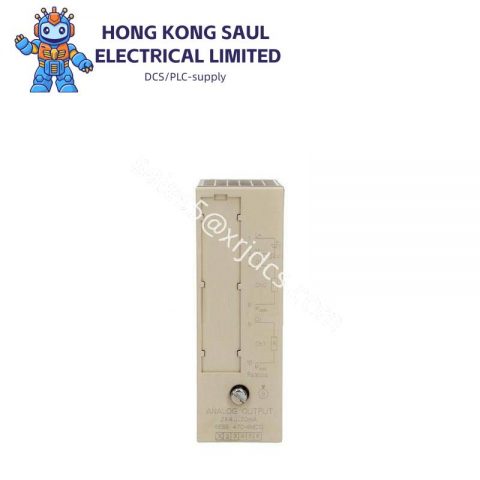 Siemens 6ES5470-8MC12 Analog Current Output Module, 2 Channels, 4-20mA, Industrial Control